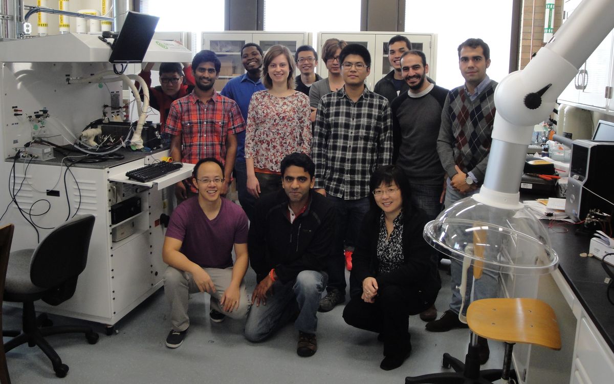 APSCL group photo in the lab