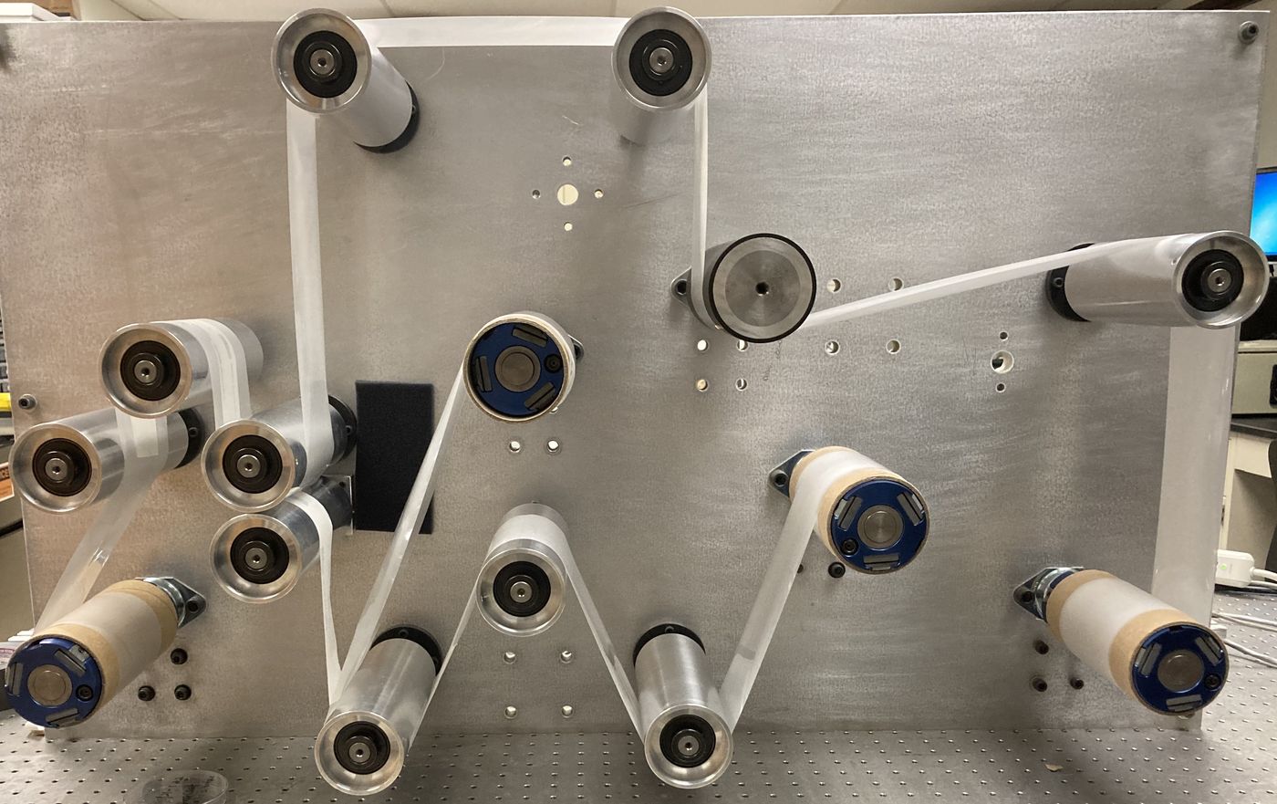 schematic and experiment setup